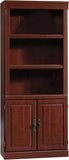Heritage Hill Library With Doors/ Book shelf, Classic Cherry finish