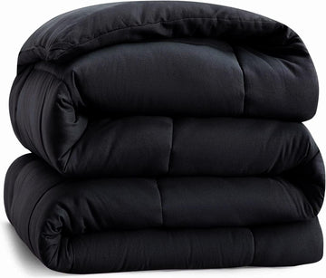 Soft Comforter Queen Size Duvet Insert-Lightweight Down Alternative Comforter with Corner Tabs-Fluffy & Breathable &
