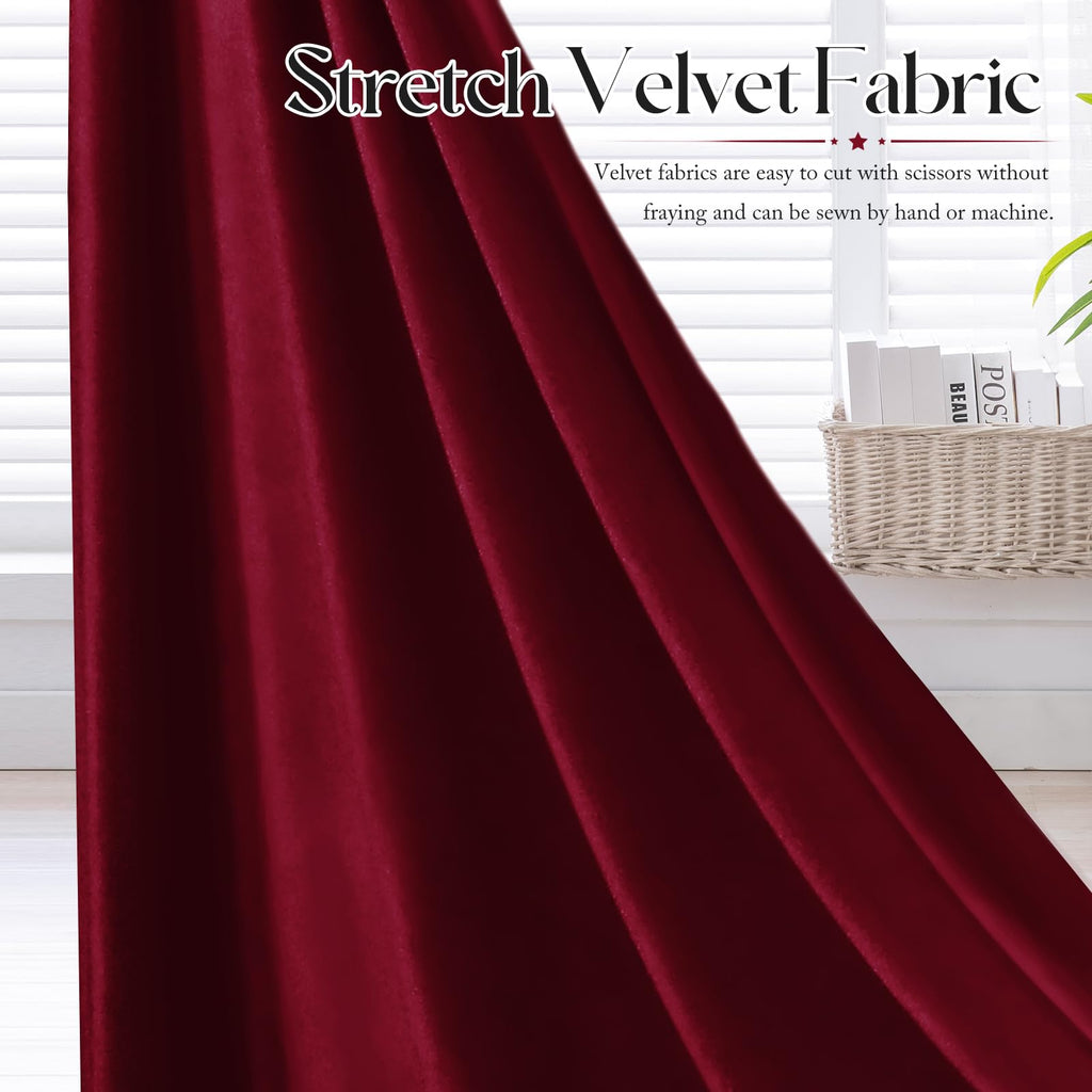 2 Yard Fabric, Wine, 60 Inch Wide