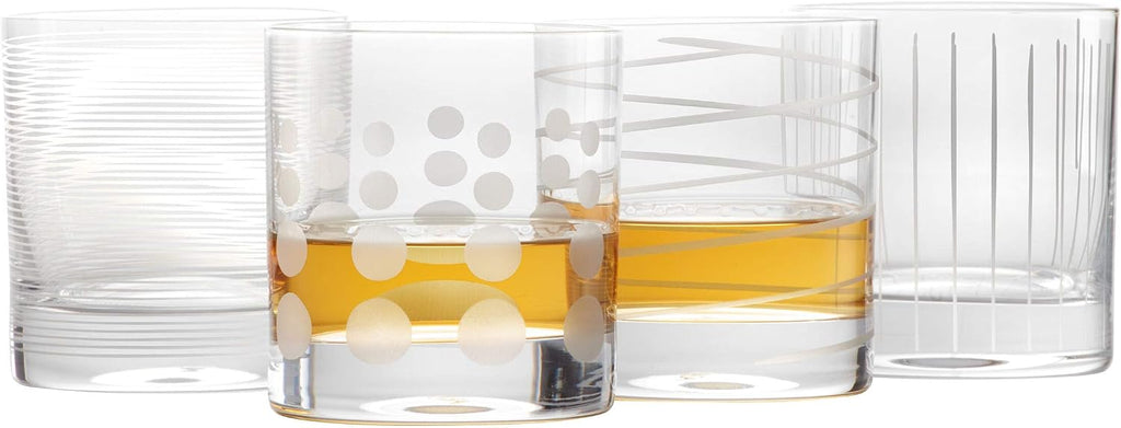 Cheers Double Old Fashioned Glass, 12.75-Ounce, Set of 4