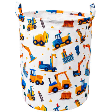 Kids Laundry Basket Waterproof Woodland Animals Baby Laundry Hamper Dirty Clothes Basket Child Toy Organizer Storage