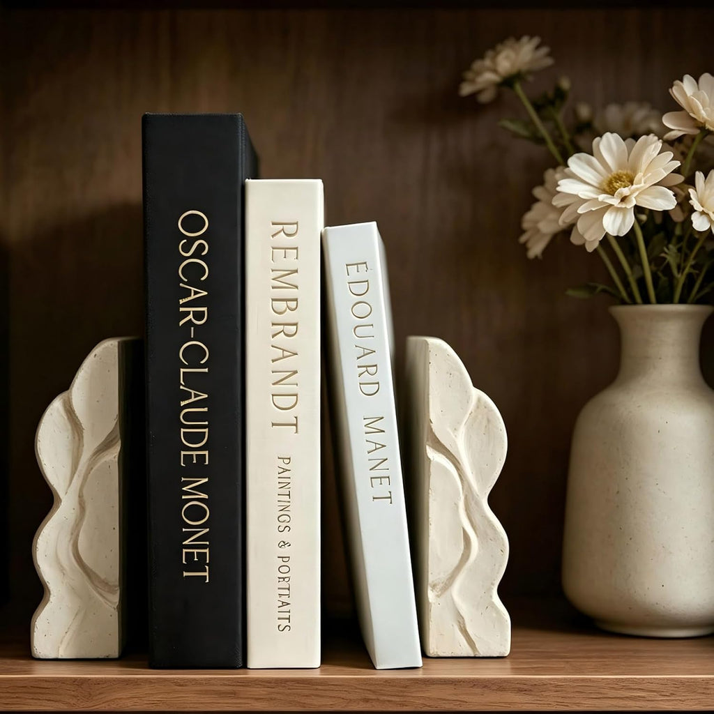 Decorative Faux Books Storage Box, Modern Stacked Books for Shelf & Table Decor, Multi-Functional Ornament for Photo