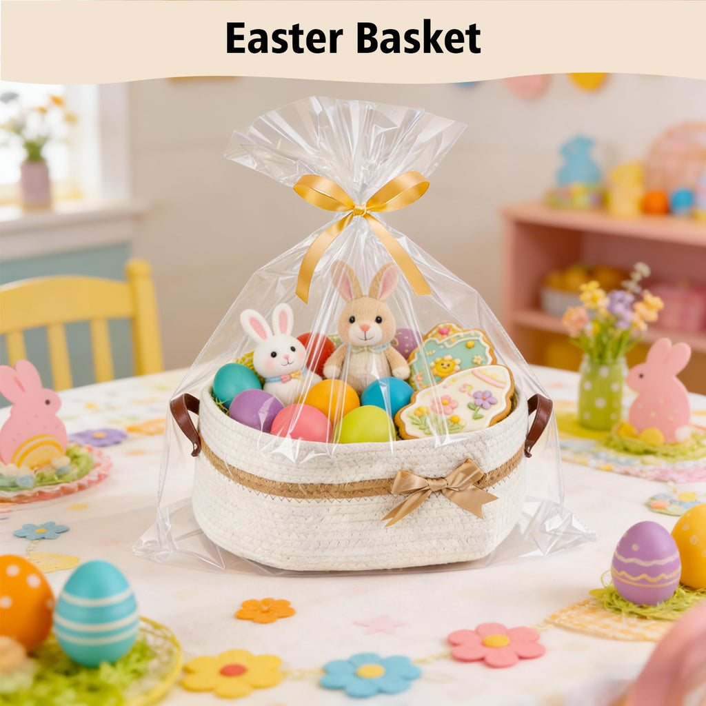 Large Gift Baskets Empty with Handles 14"x 10"x 5.5"