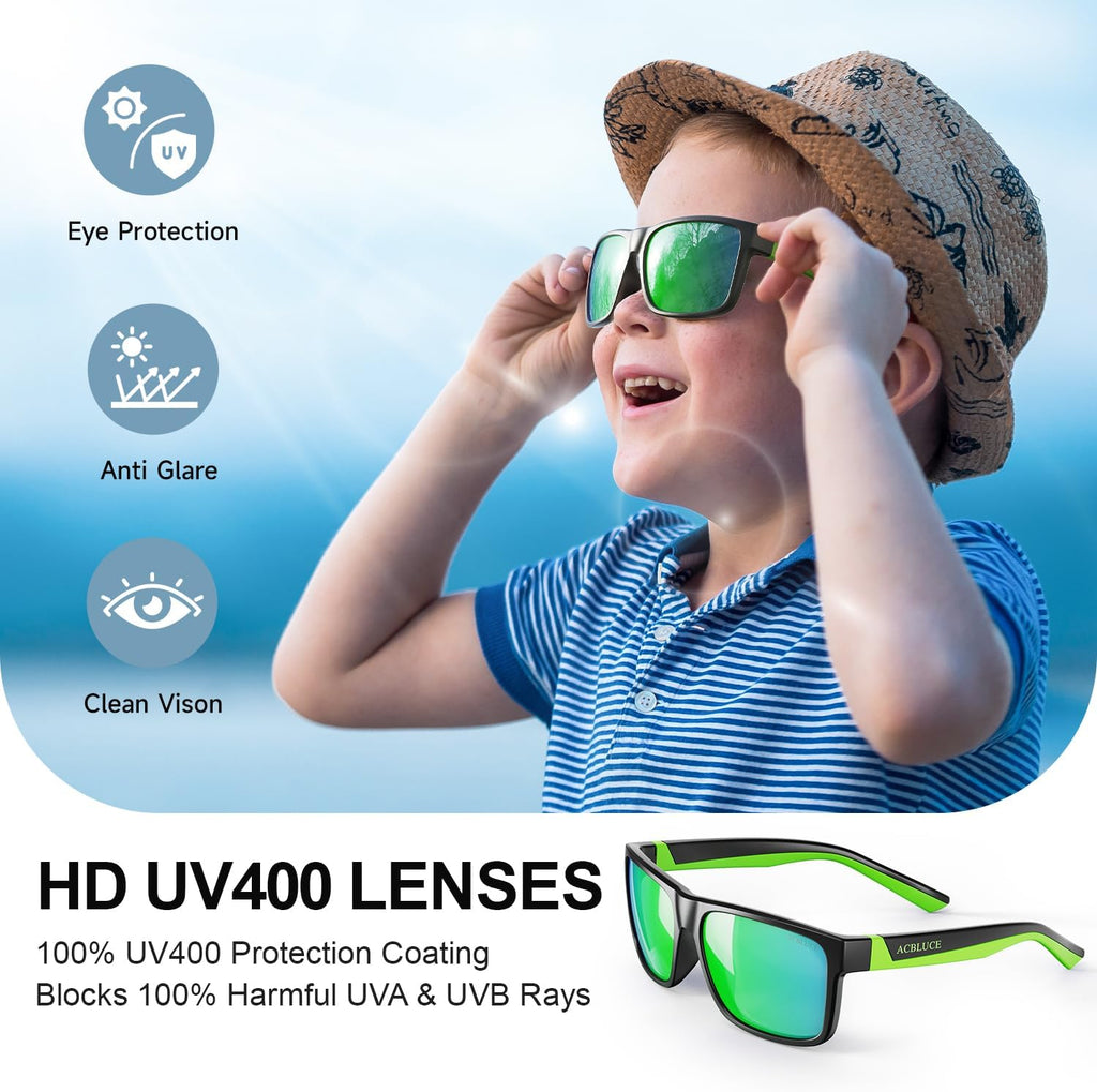 Kids Polarized Sunglasses Boys Girls