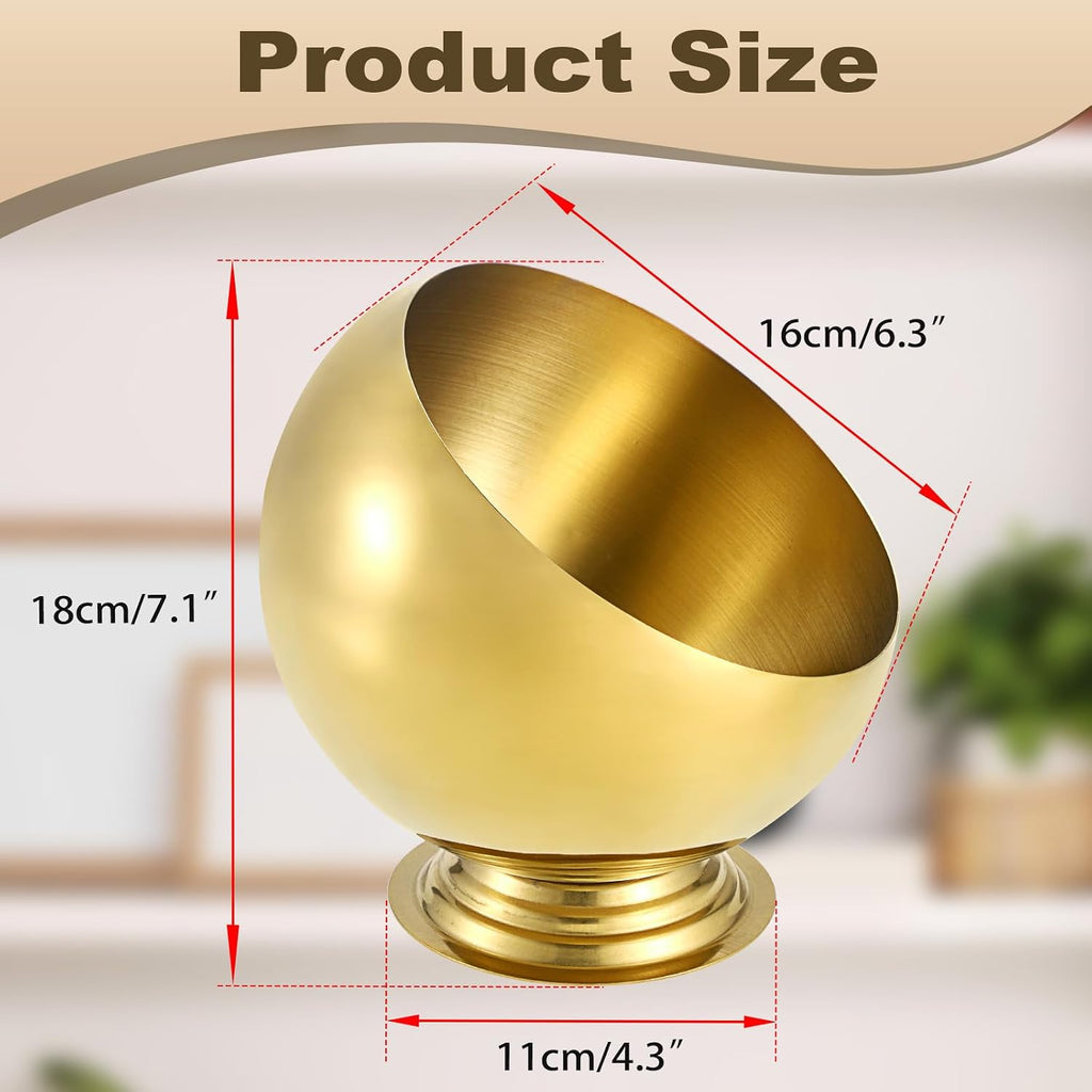 Key Bowl for Entryway Table Gold Bowl Decor Catch All Bowl for Key