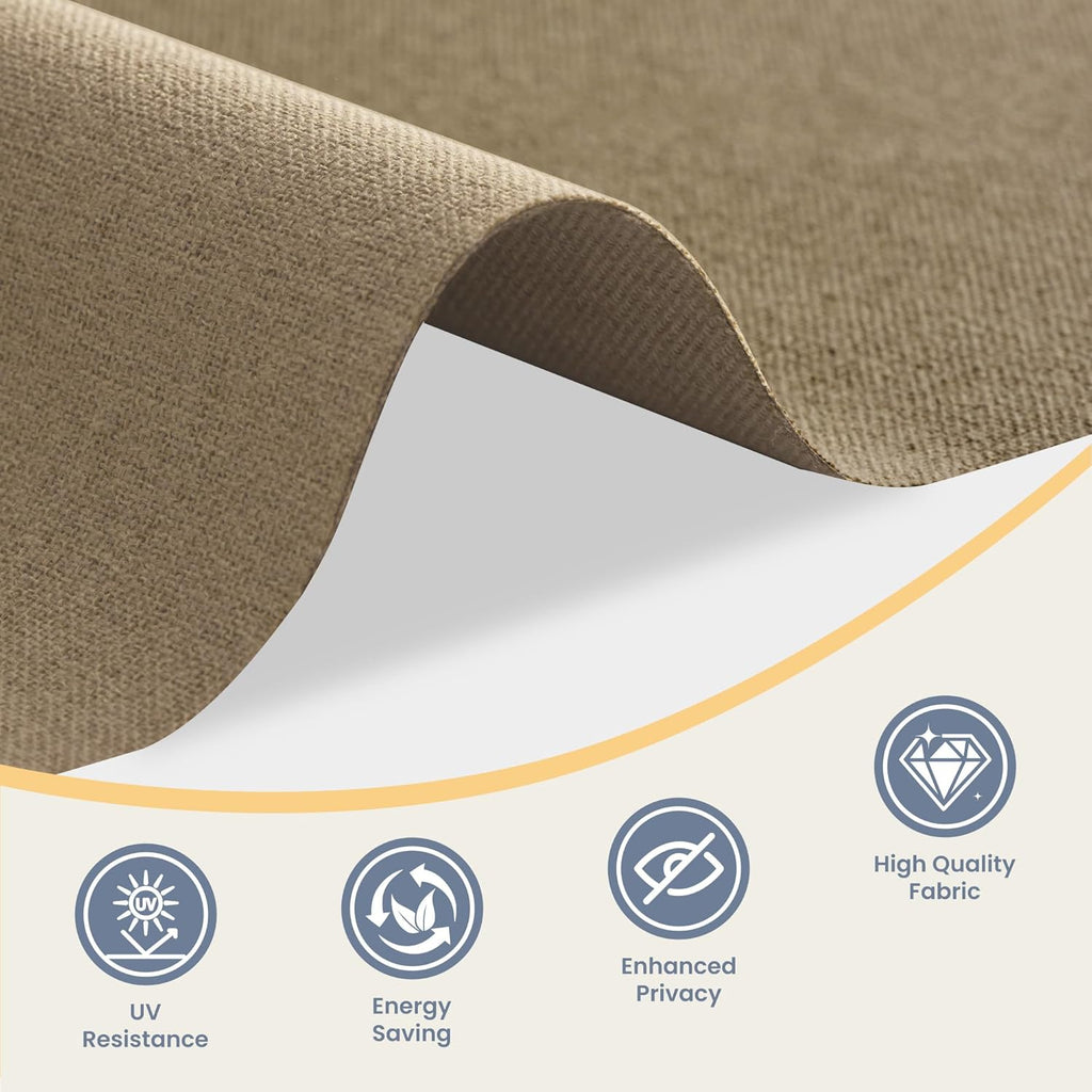 Blackout Roman Shades for Indoor Windows, Cordless Roman Blinds for Windows, Thermal Insulated Window Shades for Door