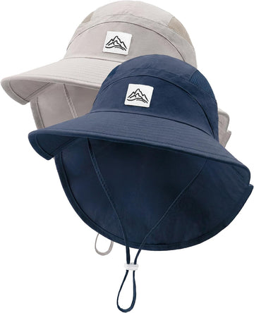 Toddler Sun Hat Kids Sun Protection for Baby Boys Girls Beach Fishing Hats