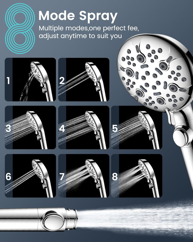 Shower Head with Handhled High Pressure Hand held Showerhead