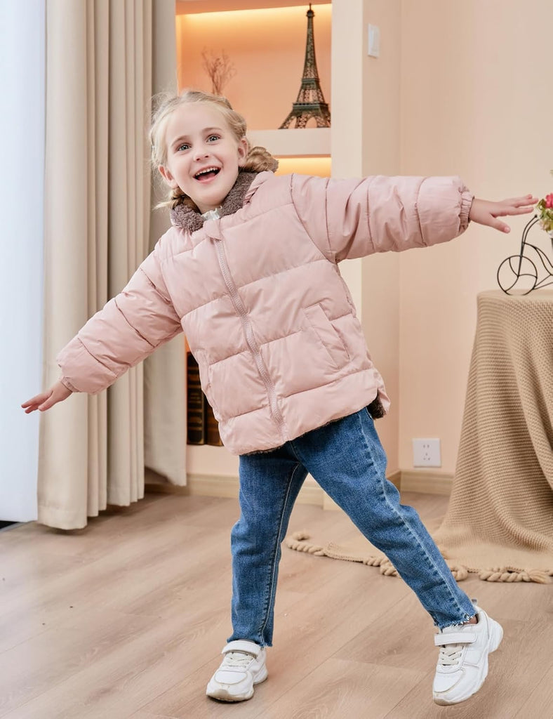 6M- Baby Toddler Winter Coat Boys Girls Puffer Jacket with Hood