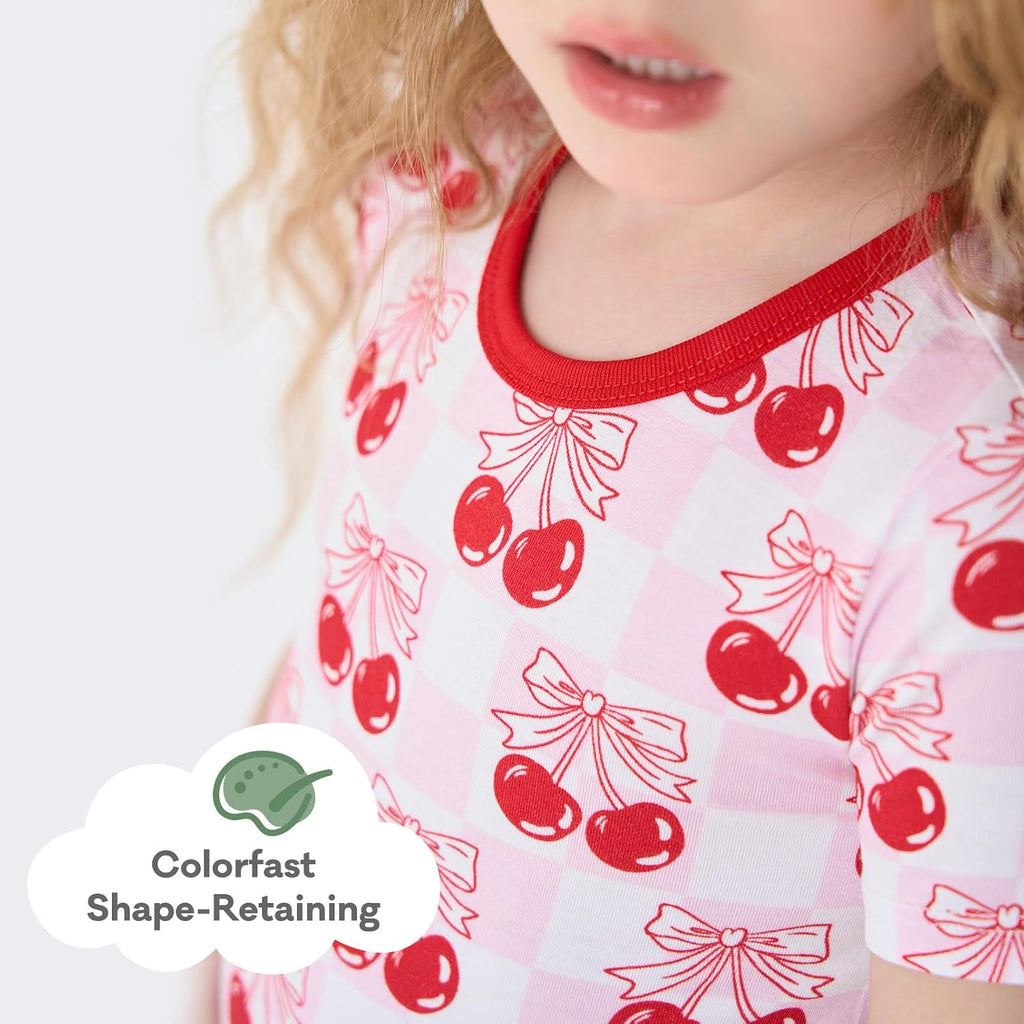 Baby Viscose from Bamboo Pajama Set Toddler Girl Sleepwear