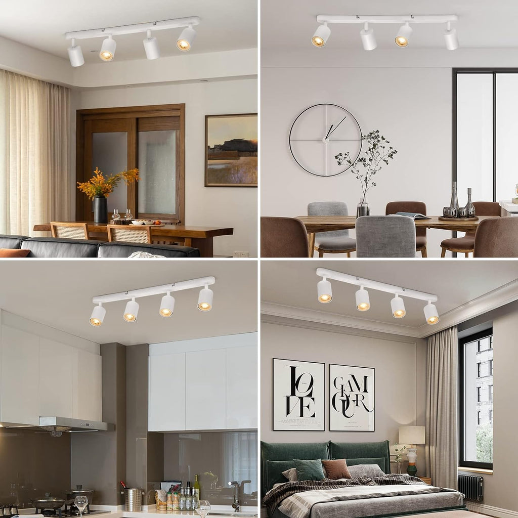 Kitchen track lighting, ceiling light fixtures ceiling mount, picture lights for wall bedroom, LED spotlight indoor