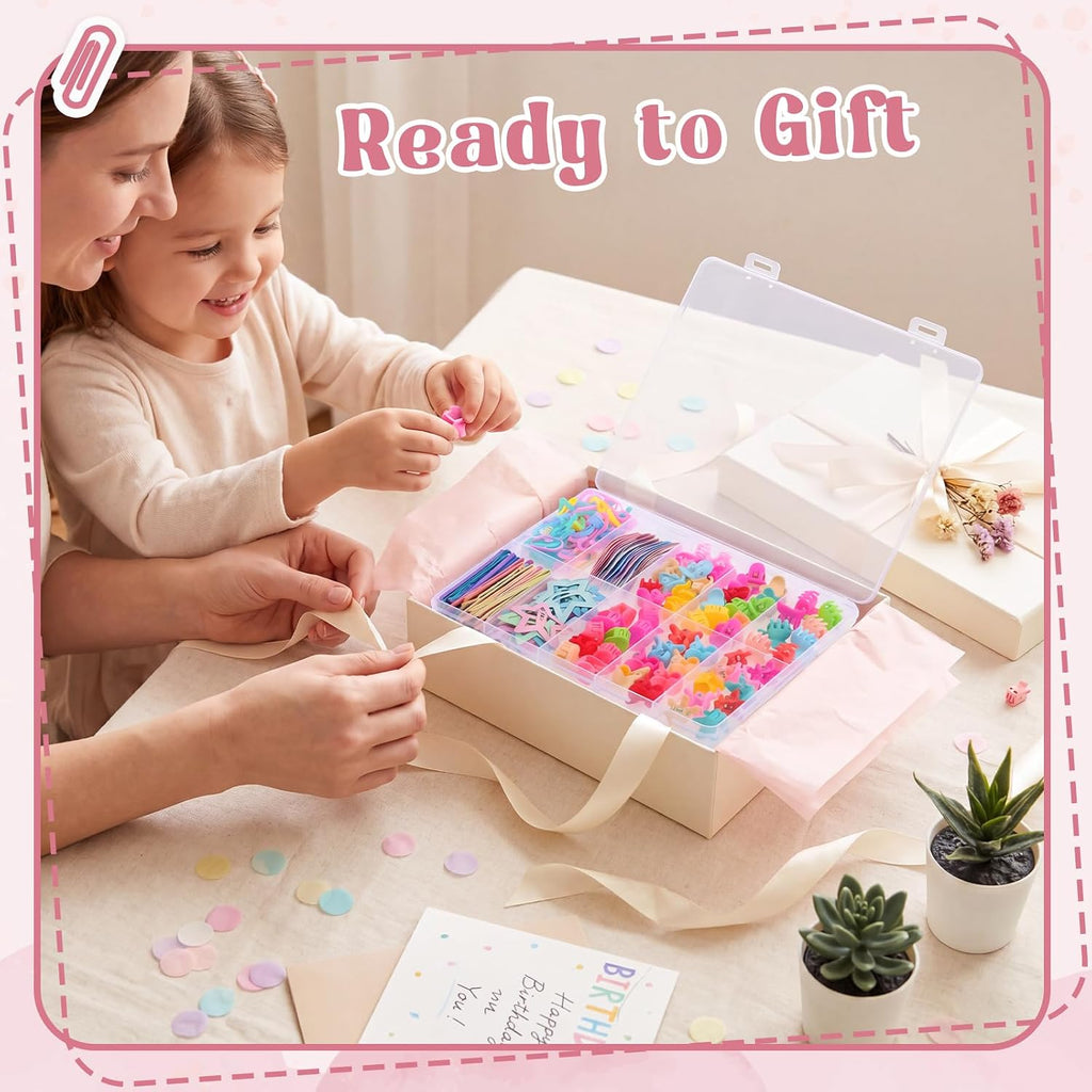 240Pcs Toddler Hair Clips Accessories For Girls Small Barrettes