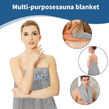Infrared Sauna Blanket Towel Inserted 30" x 70" Reusable Machine Washable Insert Towel Easy Detoxification