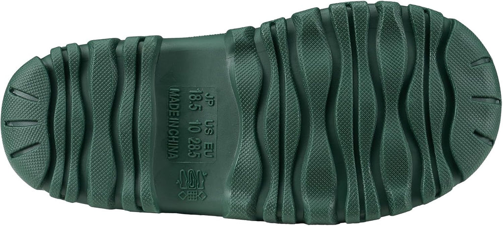 Toddler Rain Boots for Boys Girls Kids Waterproof Rubber Shoes