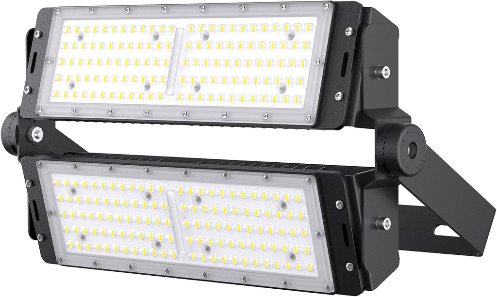 Pro 6 Series 200W 30,000LM LED Flood Light Outdoor, ETL Certified, 100V-277V, 5000K Daylight, IP66 Waterproof