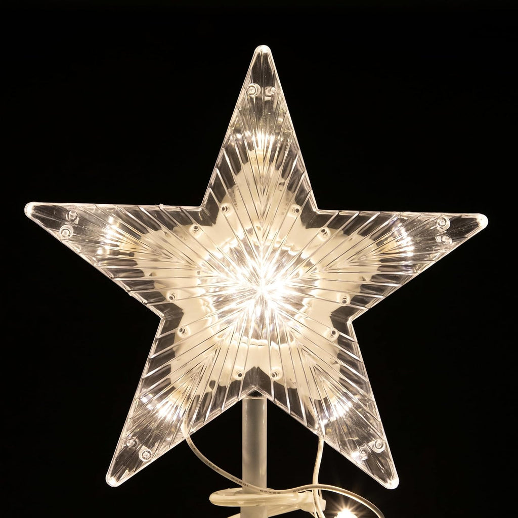 LED Lighted Spiral Outdoor Christmas Tree - 6' - Warm White Lights