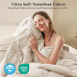 King Down Comforter - All Season Ultra Soft Goose Down & Feather Fiber Fill