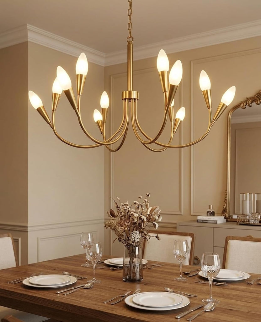 Dimmable Led Chandelier Light Bulbs, E12 Frosted Candelabra Bulb