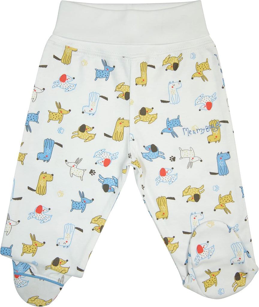 Me & My Baby Piece Baby Boy Set - Doggies Print - Pima Cotton - By Iky Store