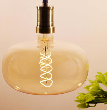 Large LED Edison Light Bulb 6W 600LM E26 Dimmable 2200k, 1 PC