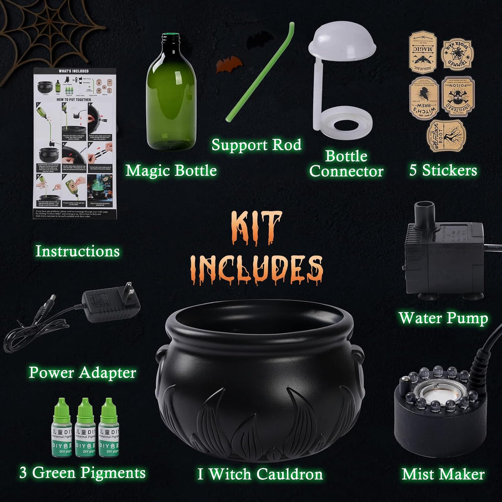 Halloween Decorations Indoor - DIY Witches Cauldron Floating Potion Set