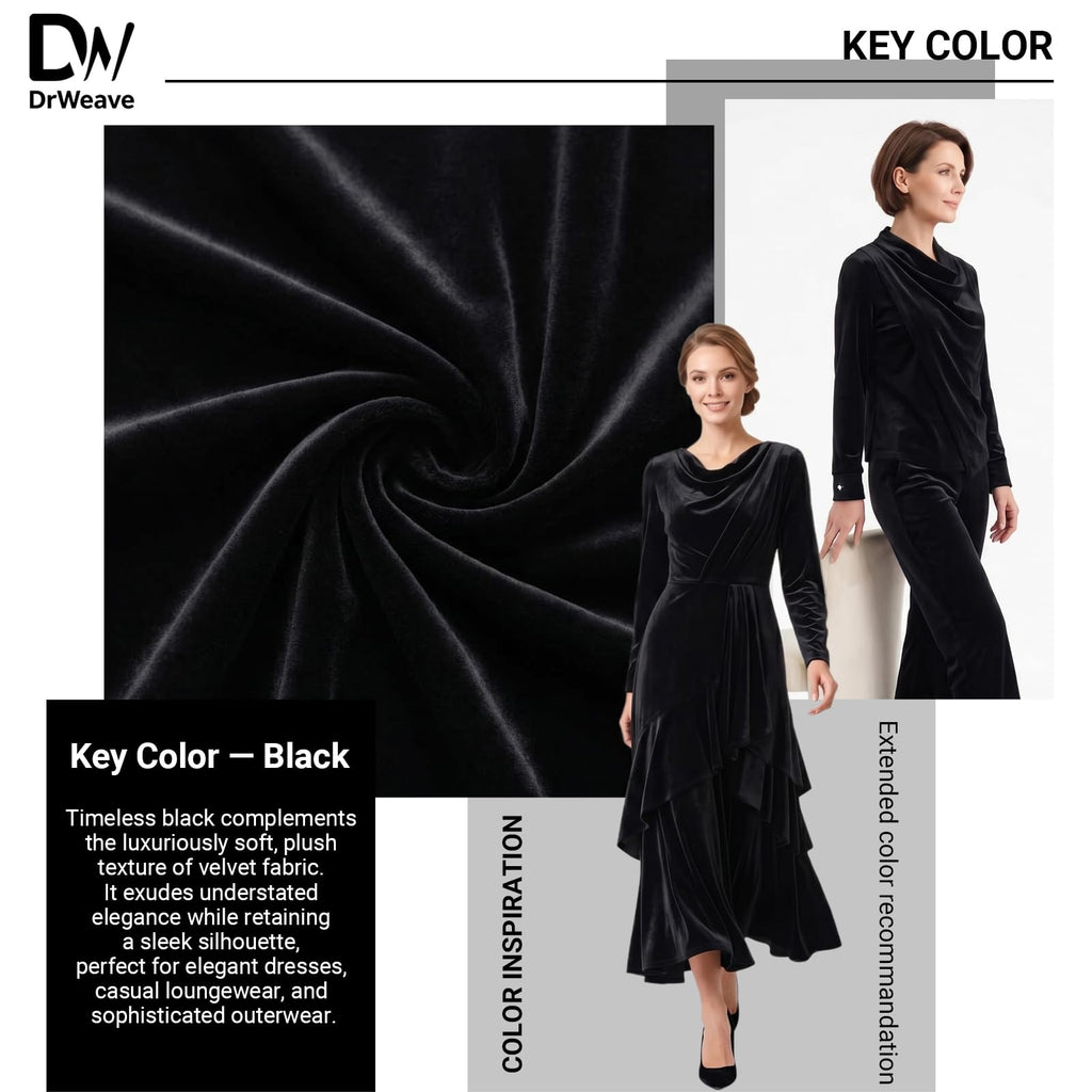 Fabric by the Yard Black 60 Inch Wide 1 Yard