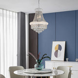 Crystal Chandeliers for Dining Room Light Fixtures Over Table_Empire Style K9 Crystal Chandeliers for Living Room_6 Lights Chrome Luxury Lighting Fixtures for Bedroom Kitchen Island Entryway A108-B0DDXNCWPT