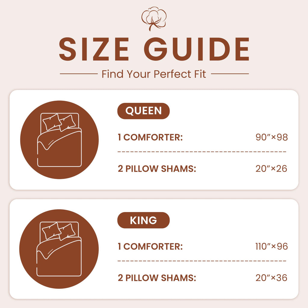 Quilt Set, 100% Cotton Waffle Weave 3 Piece, Khaki