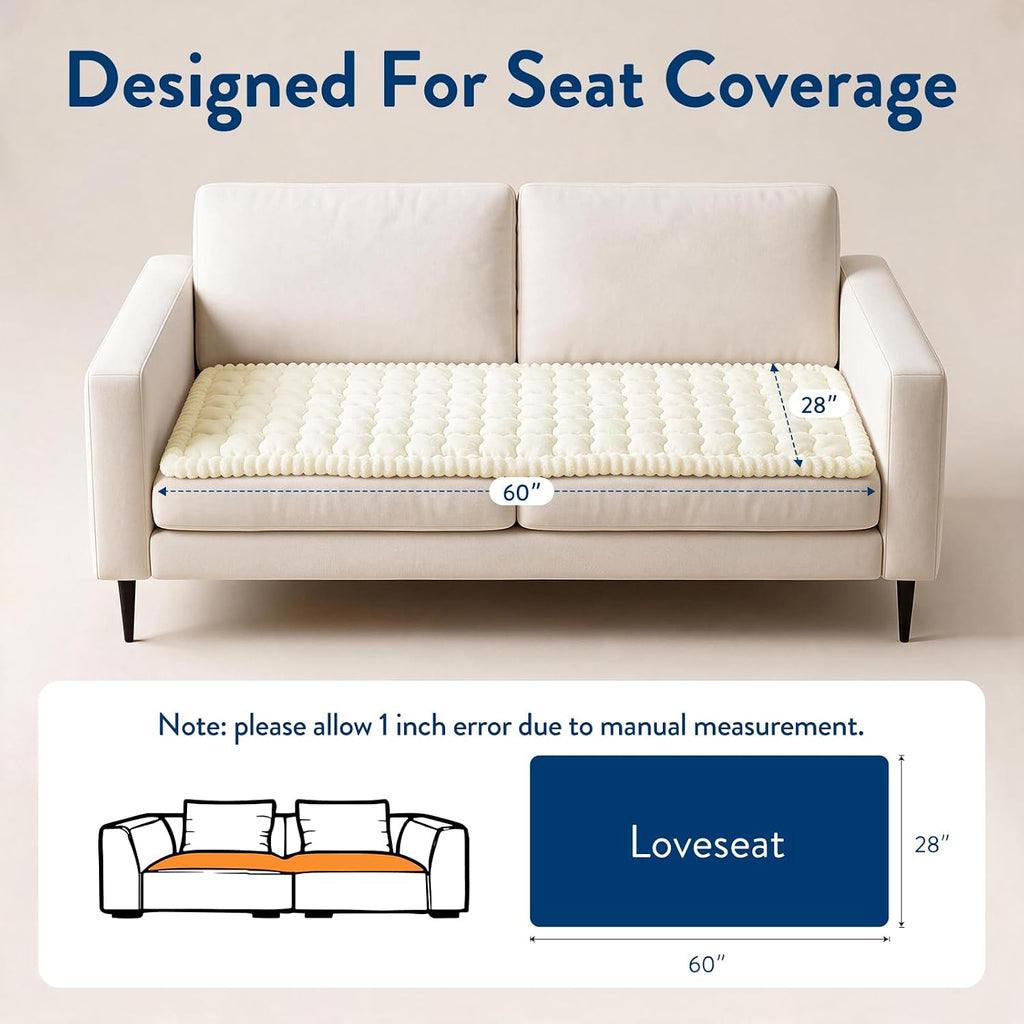 Couch Covers for Dogs, Non-Slip Washable Pet Friendly Sofa Protector