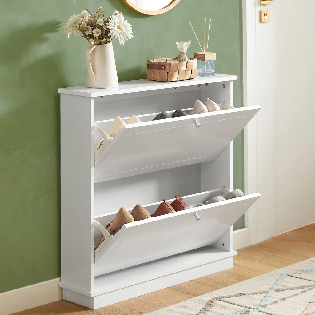 Narrow Shoe Cabinet Entryway