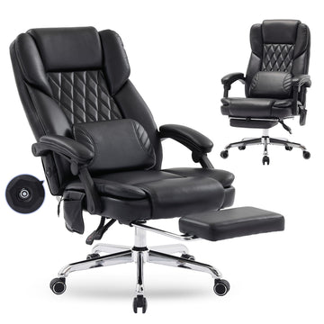 Big and Tall Massage Office Chair, Ergonomic Gaming Chair
