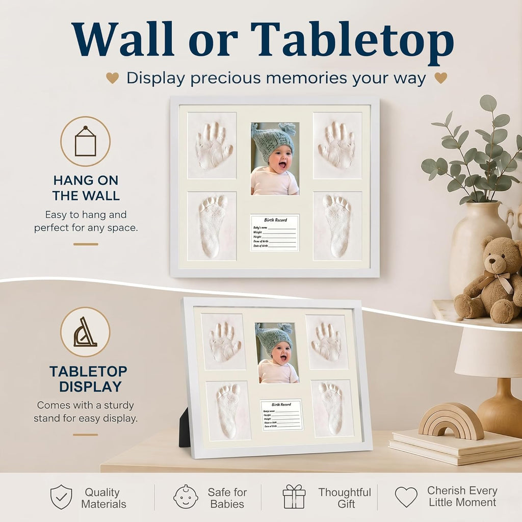 Baby Handprint & Footprint Kit,13x11