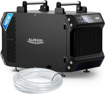 Crawlspace Dehumidifiers, 145 Pint Commercial Dehumidifier for Basements with Drain Hose, 1