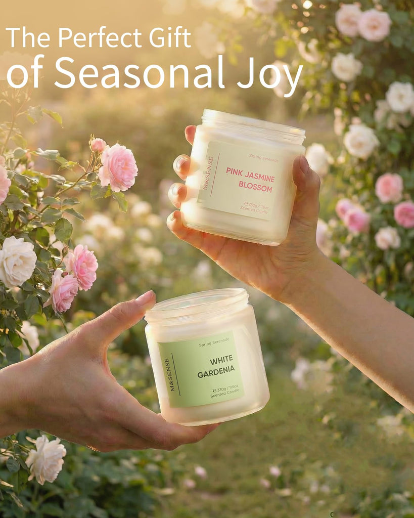 Sage Candles, 11.6oz Natural Soy Wax, 70 Hours Long Lasting