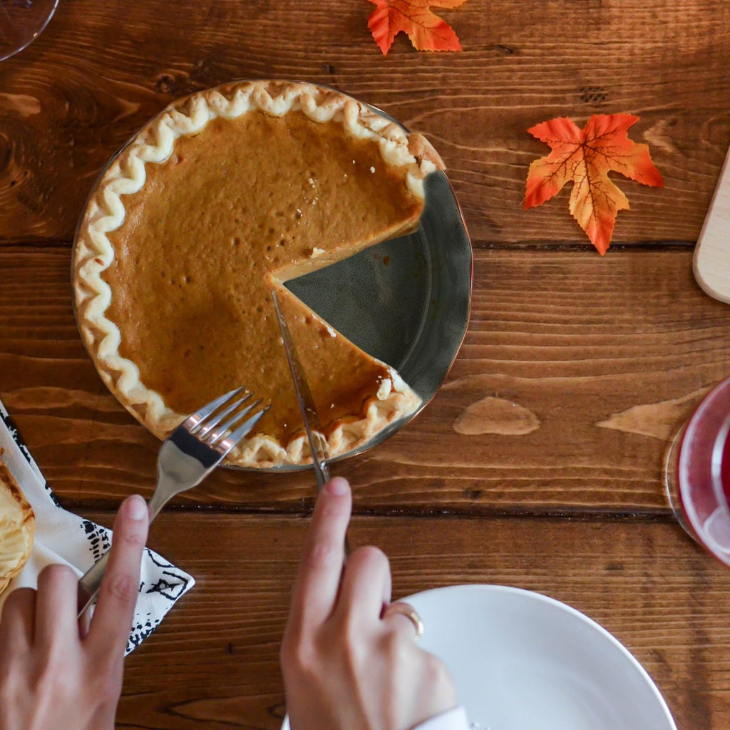 Ceramic Pie Pan for Baking[10.5 inch], Reusable NonStick Ceramic Baking Dish