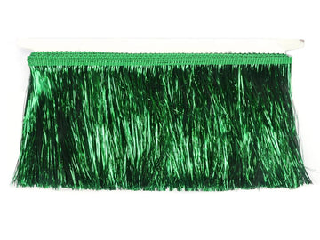 1.75" Wide Tinsel Fringe Tinsel Trim Tinsel Garland Dance Costume Fringe Trimming Shiny foil Effect Party Decor (20