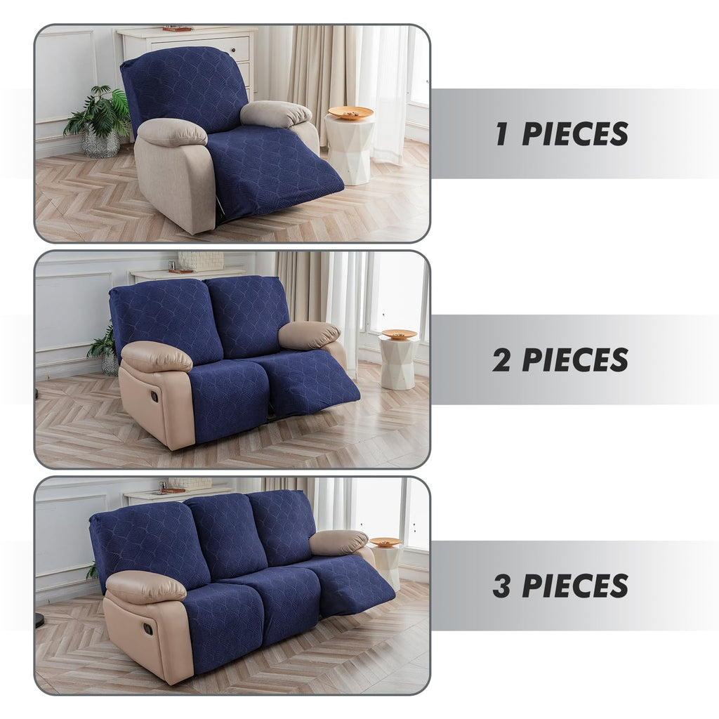 Waterproof Recliner Chair Cover Stretch Sofa Slipcover 1 Seater-XL