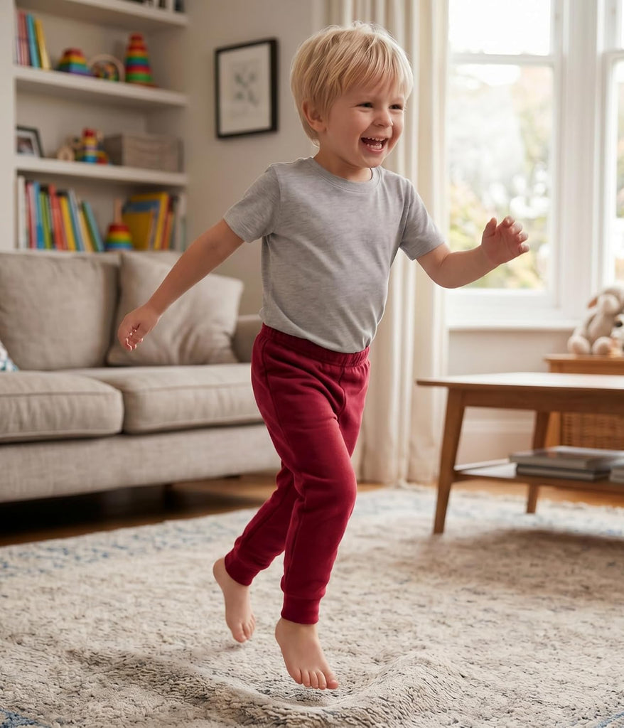 Toddler Boys Cotton Pants, Pack Sweatpants Joggers