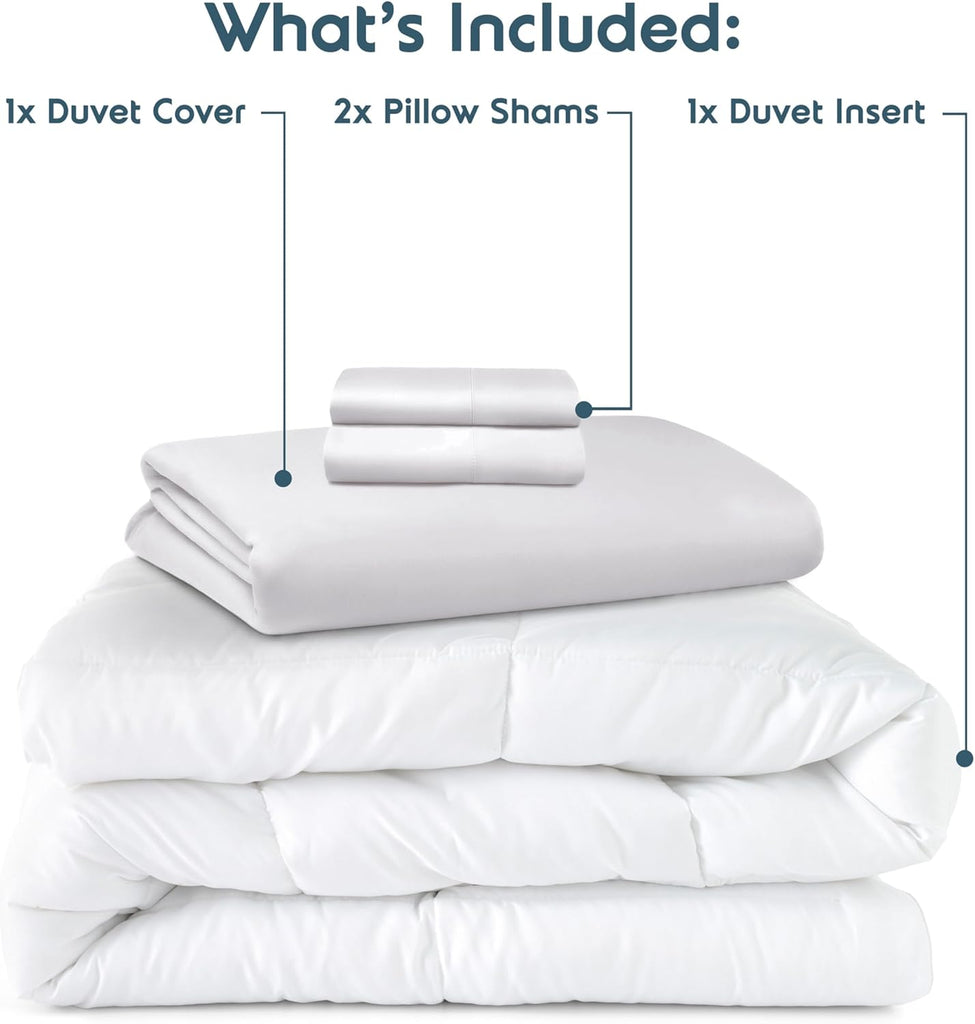Queen Duvet Cover Set with Comforter Insert