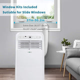 Portable Air Conditioner, 8000 BTU Compact AC Unit with Cooling, Dehumidifier, Fan