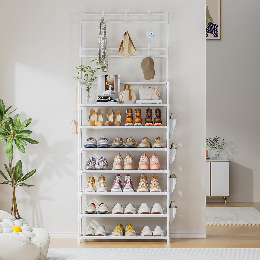 Shoe Rack 7 Tier Shoe Organizer Storage 21-28 Pairs