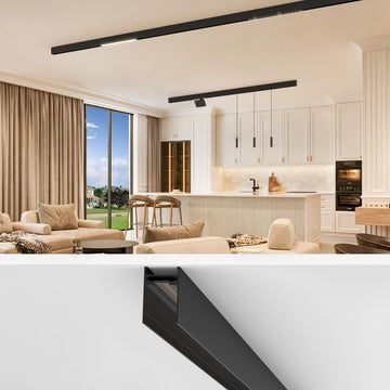 3.3FT Surface Mounted Magnetic Track Lighting Rail