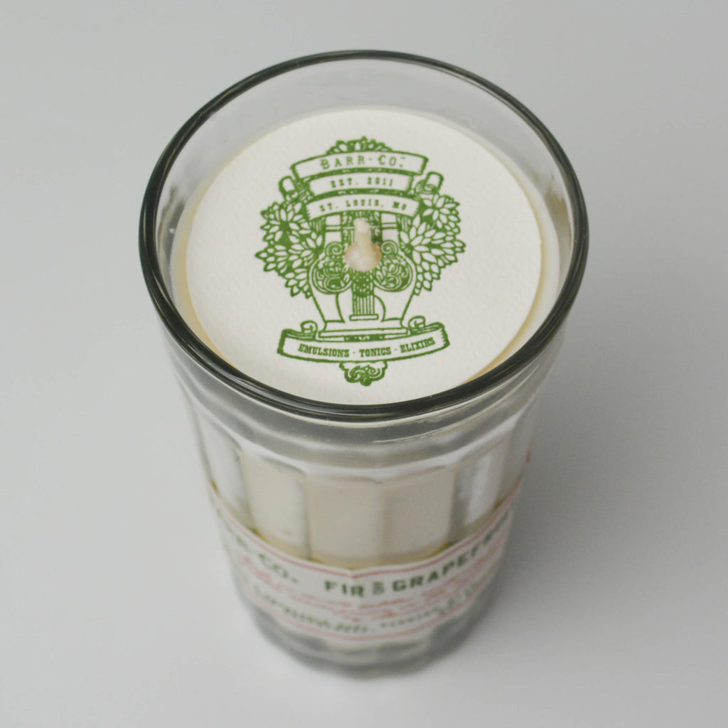 Fir & Grapefruit Parfait Glass Candle, 10 oz