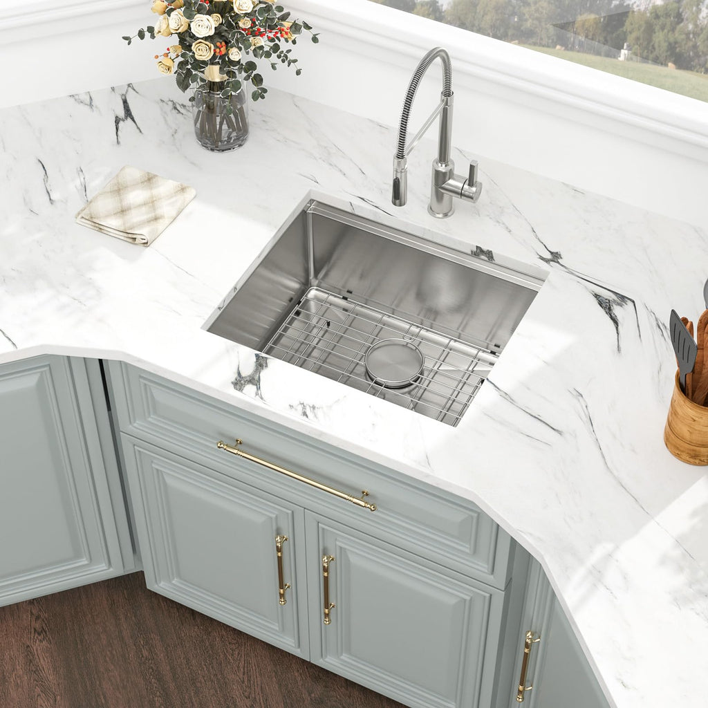 23 Undermount Kitchen Sink Stainless Steel 16 Gauge Workstation
