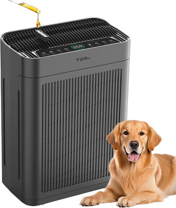 Air Purifiers for Home Large Room Up to 3000 Sq Ft with Washable Filters, H13 HEPA, Dual-Sided Air I