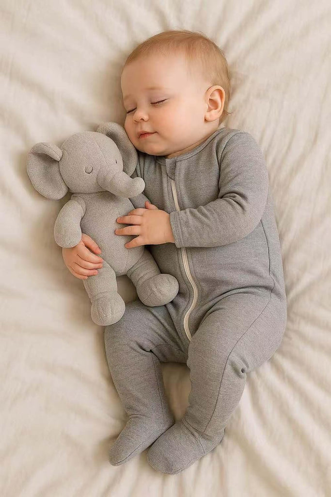 Organic Cotton Baby Pajamas, Boys Girls Pack Zip Front Sleep 'N Play, Footed Sleeper, Long Sleeve