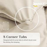 King Down Comforter - All Season Ultra Soft Goose Down & Feather Fiber Fill