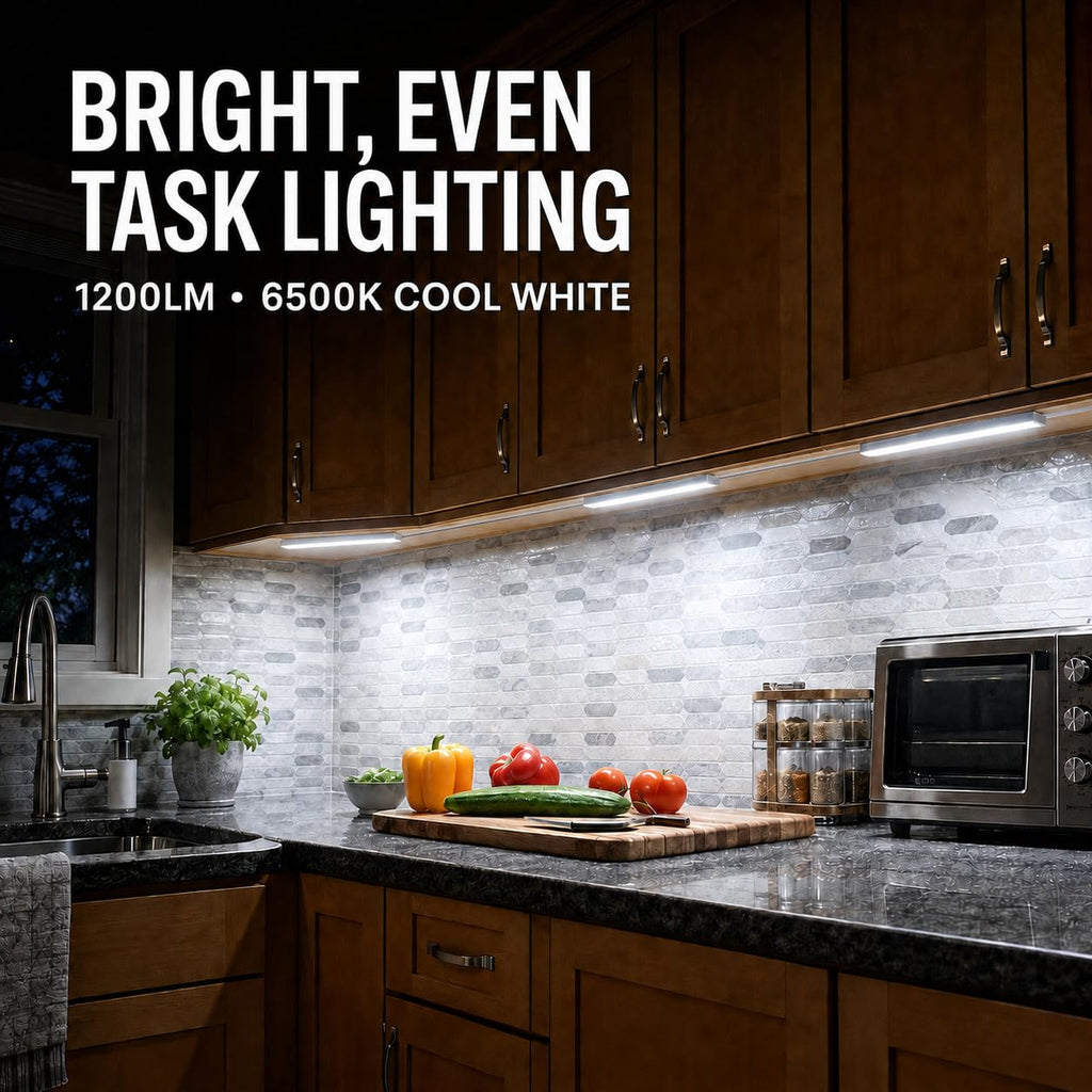 3 Pack Plug in Under Cabinet Lighting
