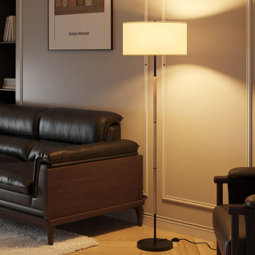 3 Color Temp Mid Century Floor Lamp
