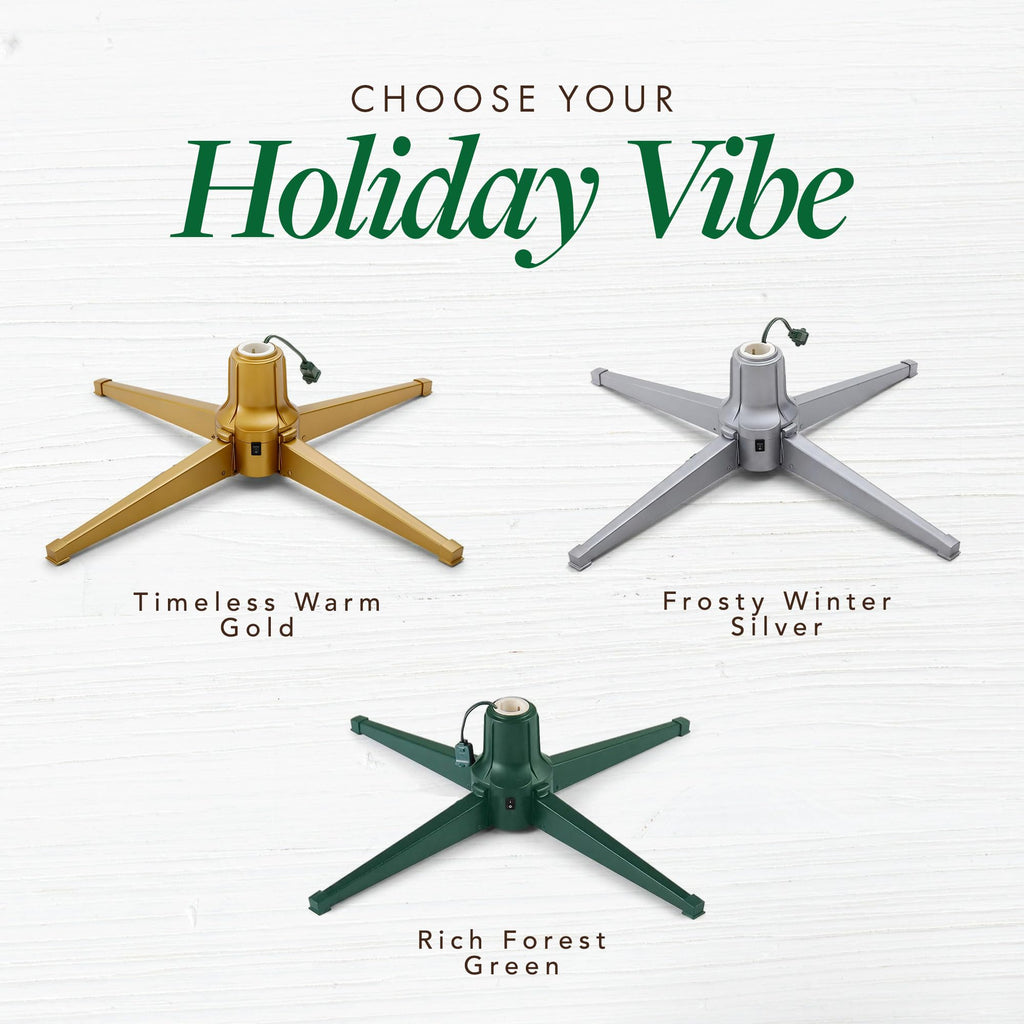 360 Degree Rotating Christmas Tree Stand - Trees up to 7.5ft